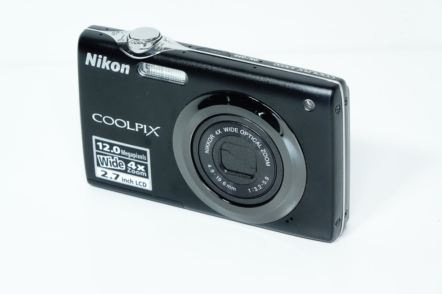 *AF NON FUNZIONANTE* Nikon Coolpix S3000 Nera Compatta