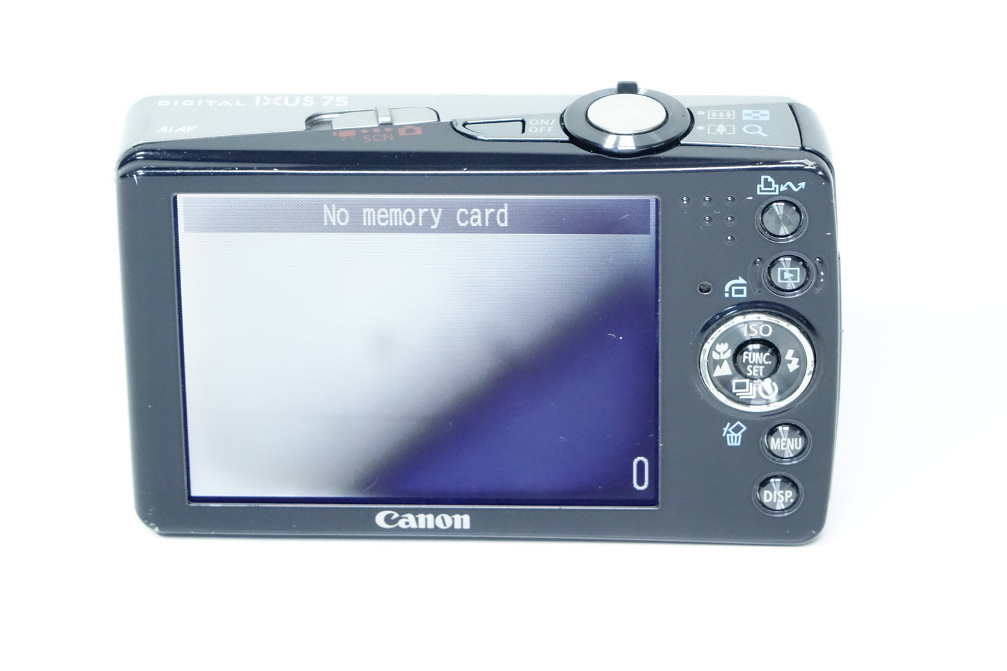 Canon IXUS 75 Fotocamera Compatta CCD Argento - Per Ricambi o Riparazioni
