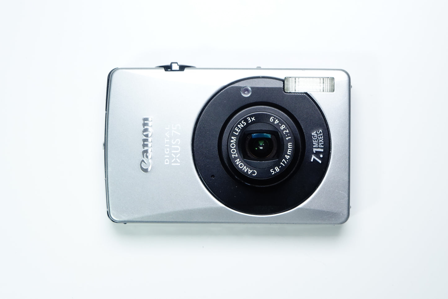 Canon IXUS 75 Fotocamera Compatta CCD Argento - Per Ricambi o Riparazioni