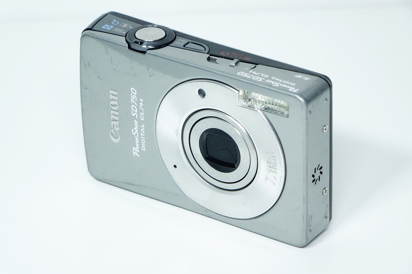 *LEGGI* Canon PowerShot SD750 / IXUS 75 Compatta CCD Argento