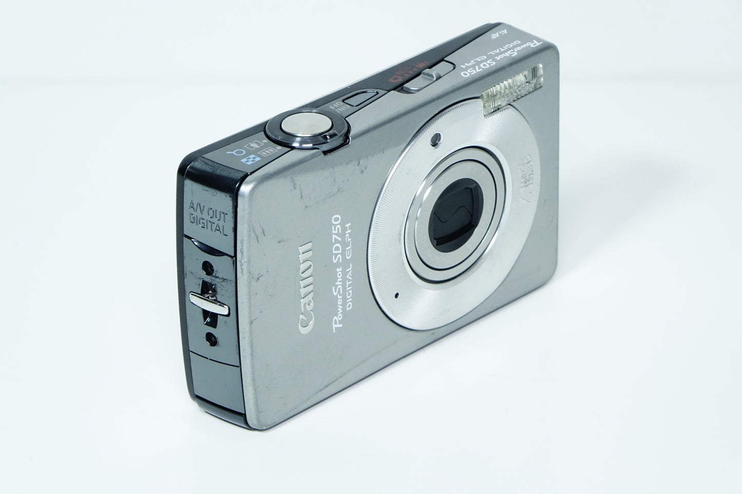*LEGGI* Canon PowerShot SD750 / IXUS 75 Compatta CCD Argento