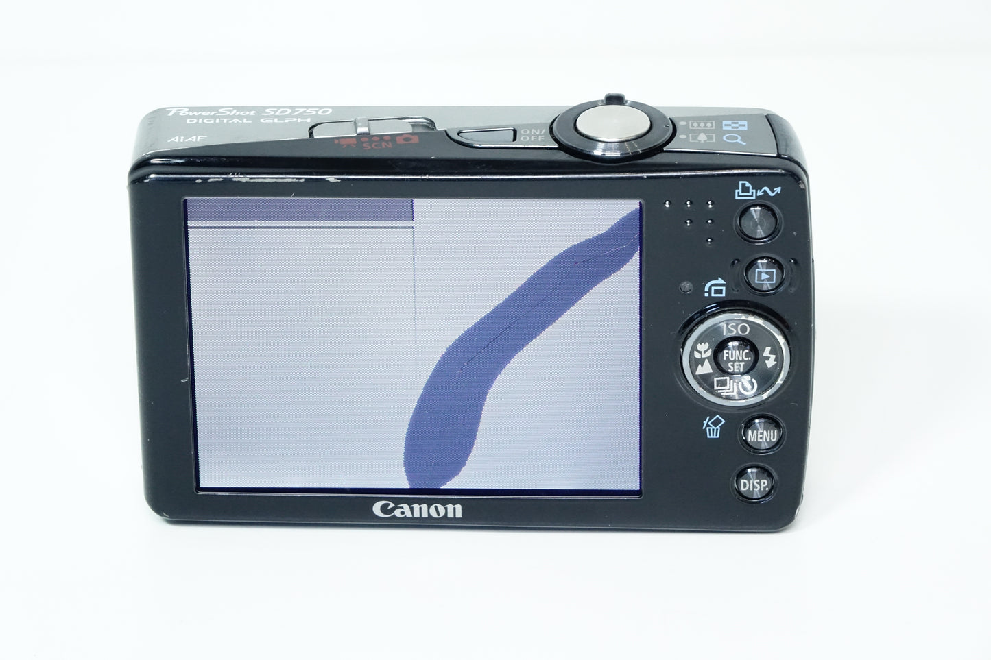 *LEGGI* Canon PowerShot SD750 / IXUS 75 Compatta CCD Argento