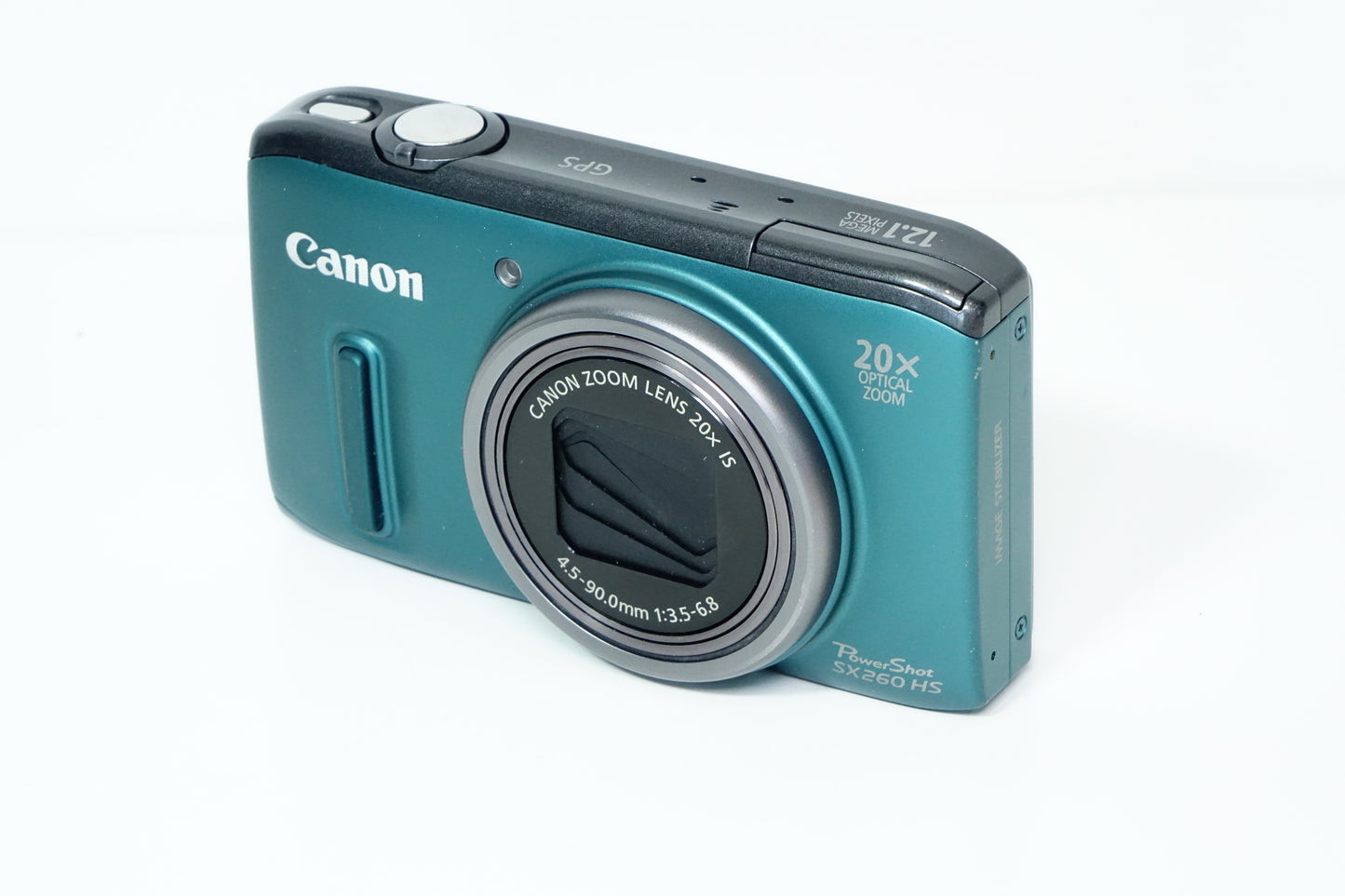 Canon PowerShot SX260 HS Turchese Compatta + SD 8GB - GARANZIA 12 MESI