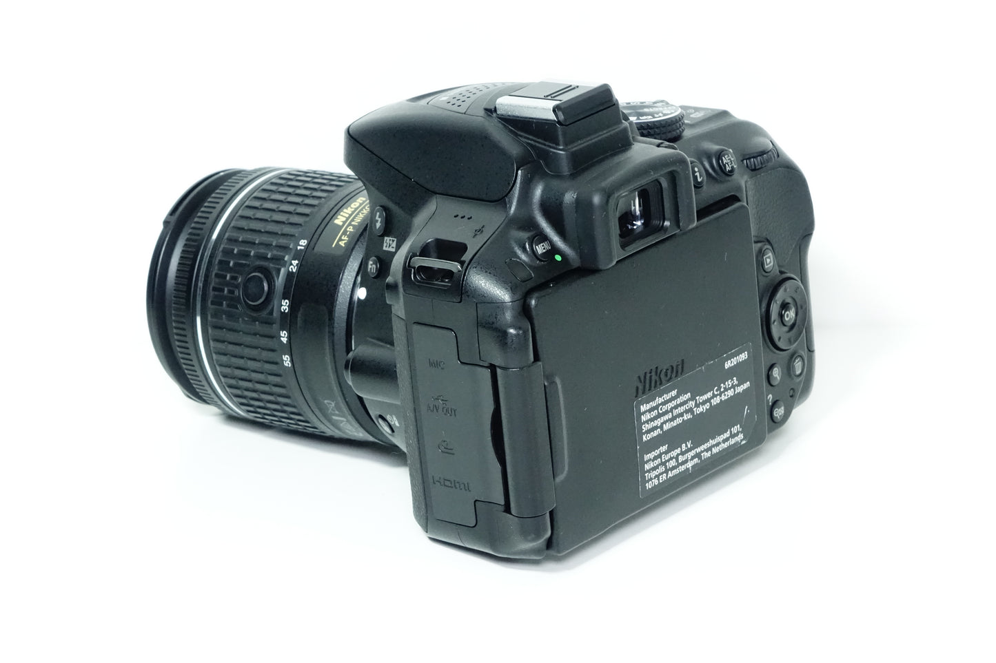 Nikon D5300 Obiettivo AF-P 18-55mm VR + Borsa - 1669 SCATTI - Garanzia 12 mesi