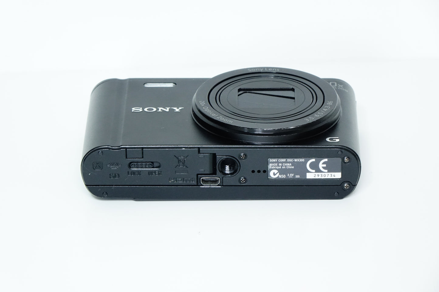 Sony Cyber-shot DSC-WX300 Fotocamera Compatta + Custodia - GARANZIA 12 MESI