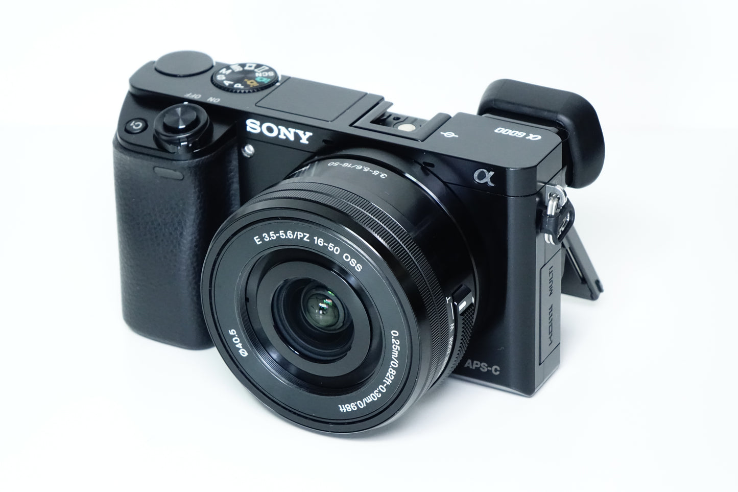 Sony Alpha A6000 Obiettivo 16-50mm OIS PZ Borsa 463 SCATTI - Garanzia 12 mesi