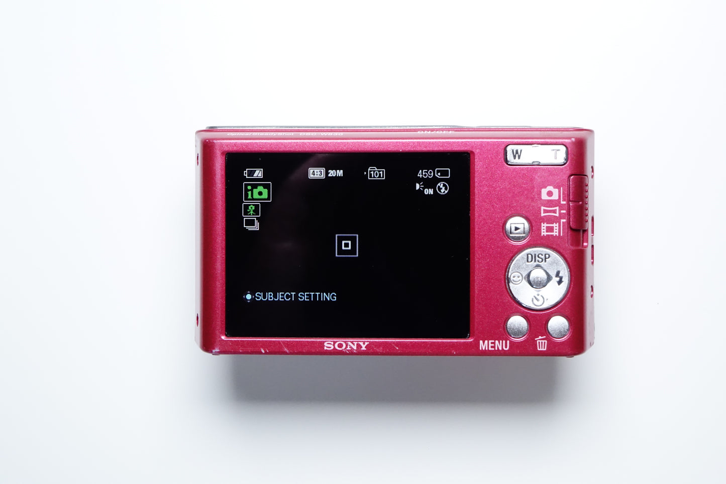 *LEGGI* Sony Cyber-Shot DSC-W830 Rosa Fotocamera Compatta CCD + SD 4GB
