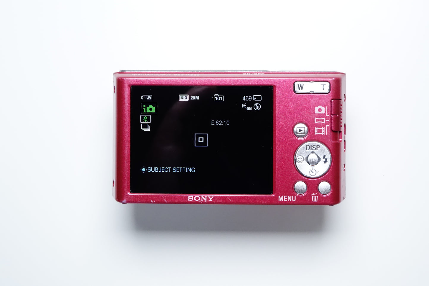 *LEGGI* Sony Cyber-Shot DSC-W830 Rosa Fotocamera Compatta CCD + SD 4GB