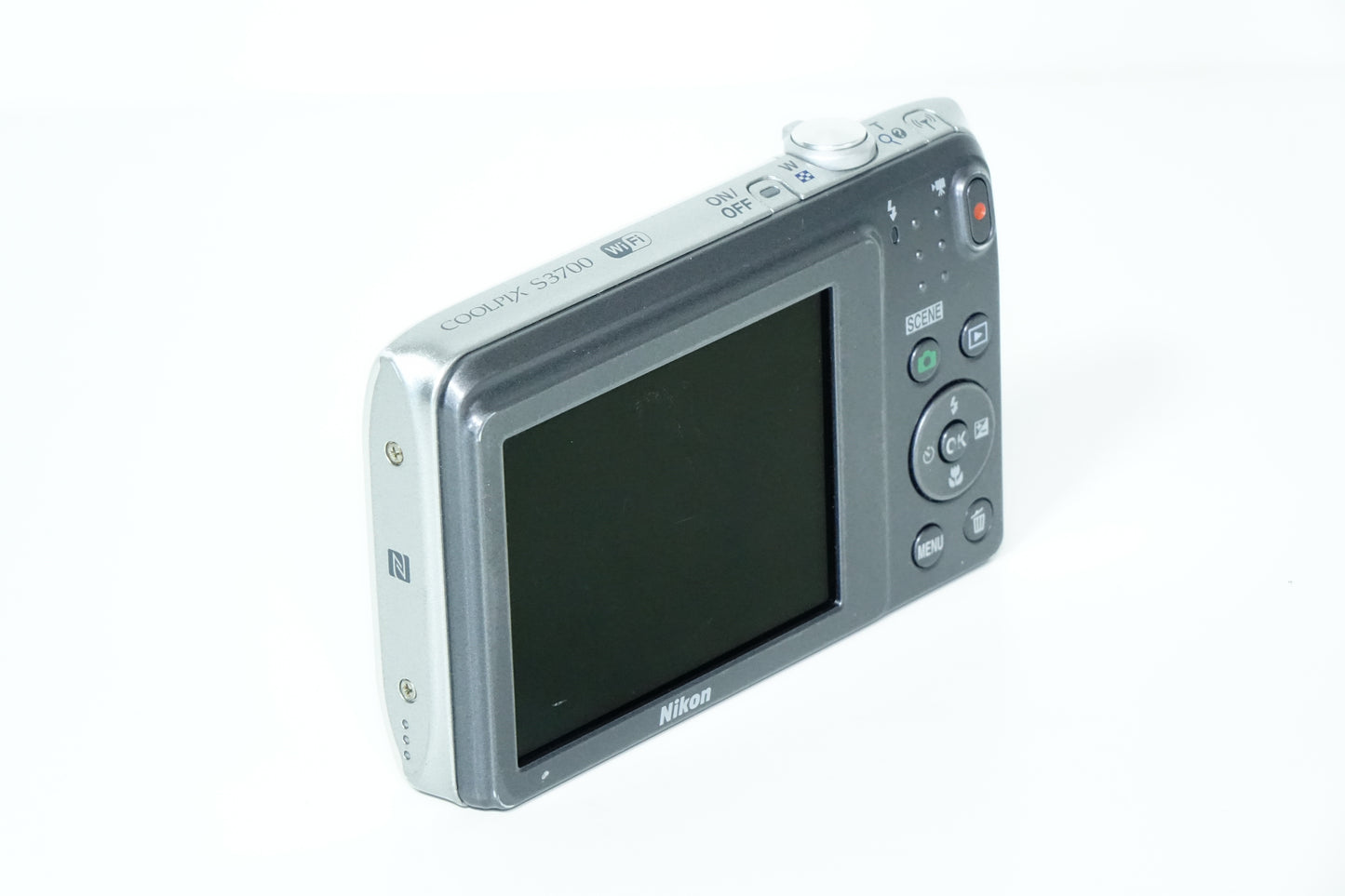 Nikon Coolpix S3700 Argento Compatta 20,1MP CCD - GARANZIA 12 MESI