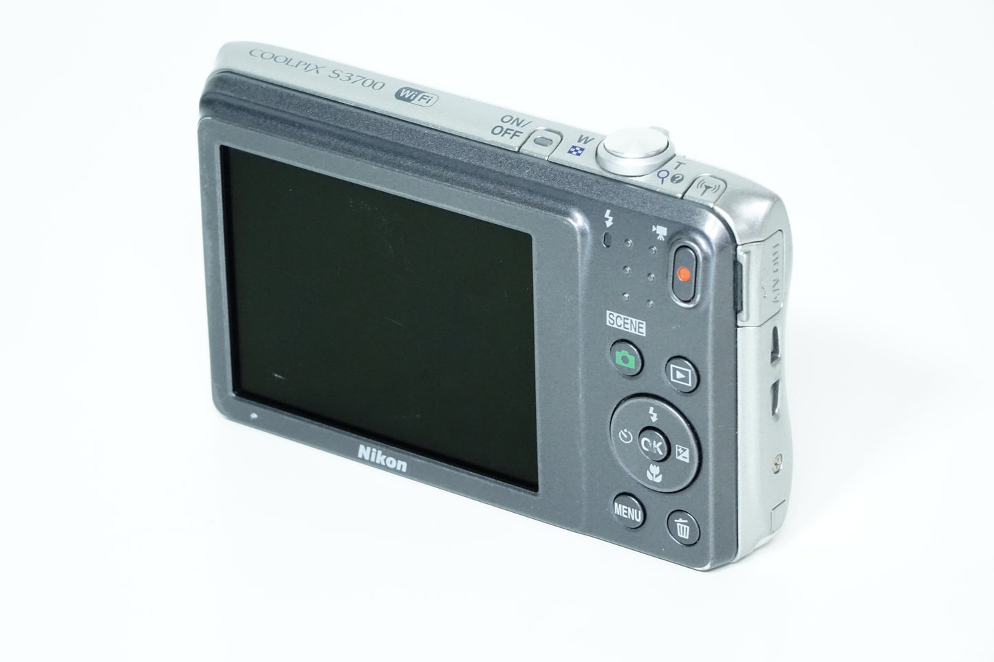 Nikon Coolpix S3700 Argento Compatta 20,1MP CCD - GARANZIA 12 MESI