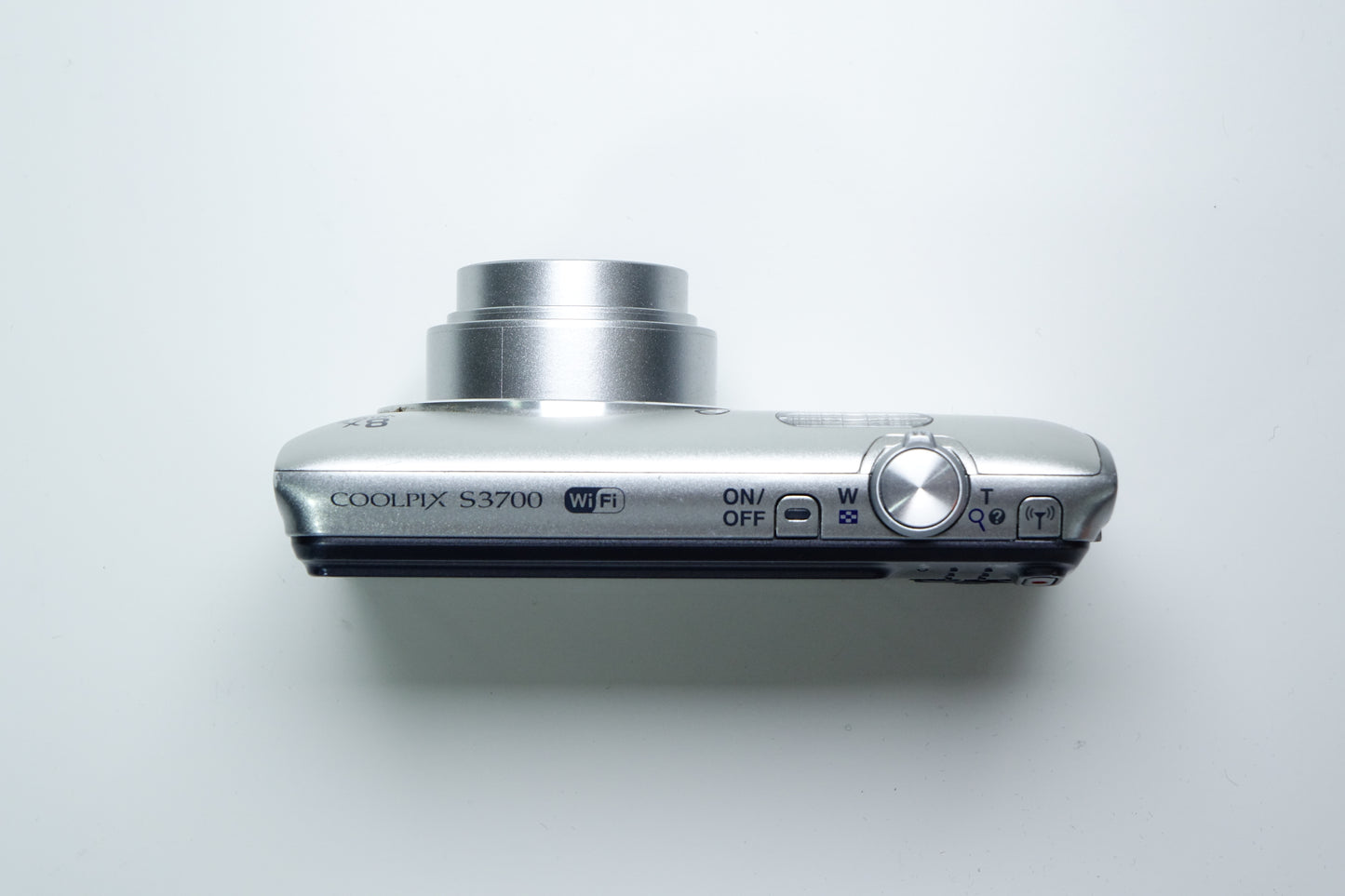 Nikon Coolpix S3700 Argento Compatta 20,1MP CCD - GARANZIA 12 MESI