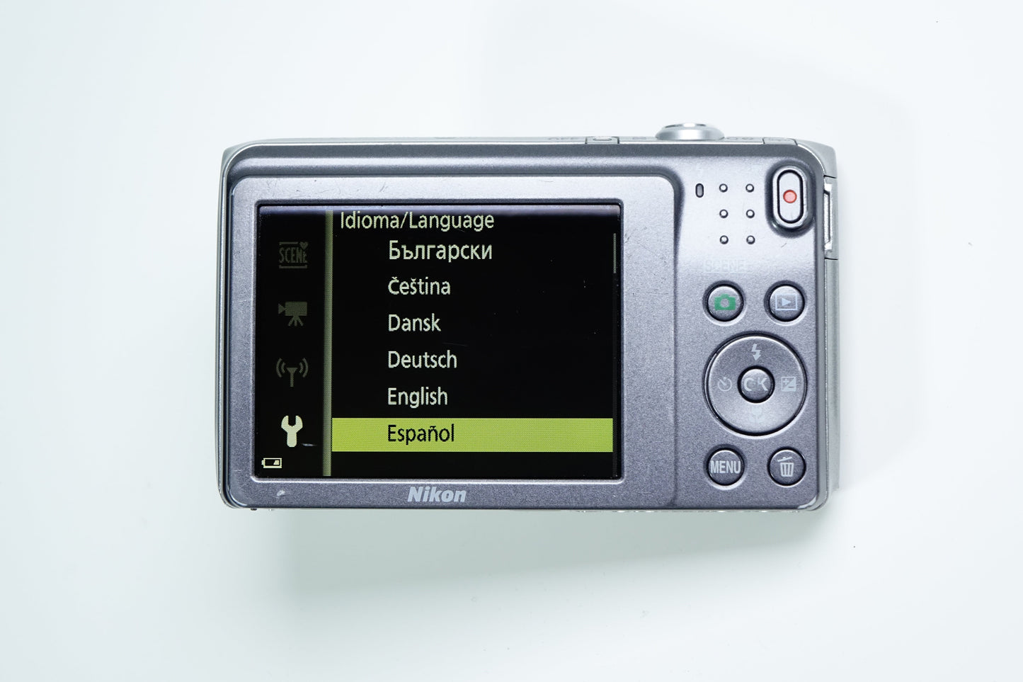 Nikon Coolpix S3700 Argento Compatta 20,1MP CCD - GARANZIA 12 MESI