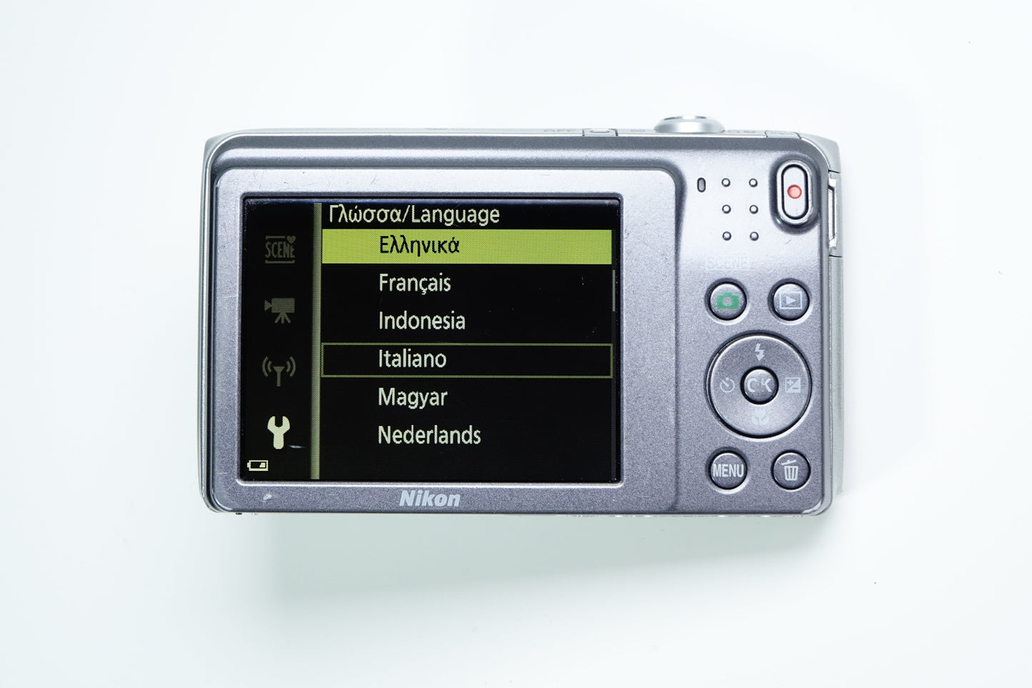 Nikon Coolpix S3700 Argento Compatta 20,1MP CCD - GARANZIA 12 MESI