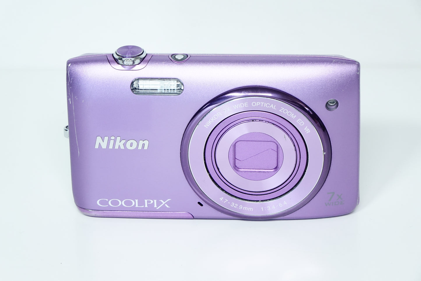*LEGGI* Nikon Coolpix S3500 Viola Fotocamera Compatta - GARANZIA 12 MESI