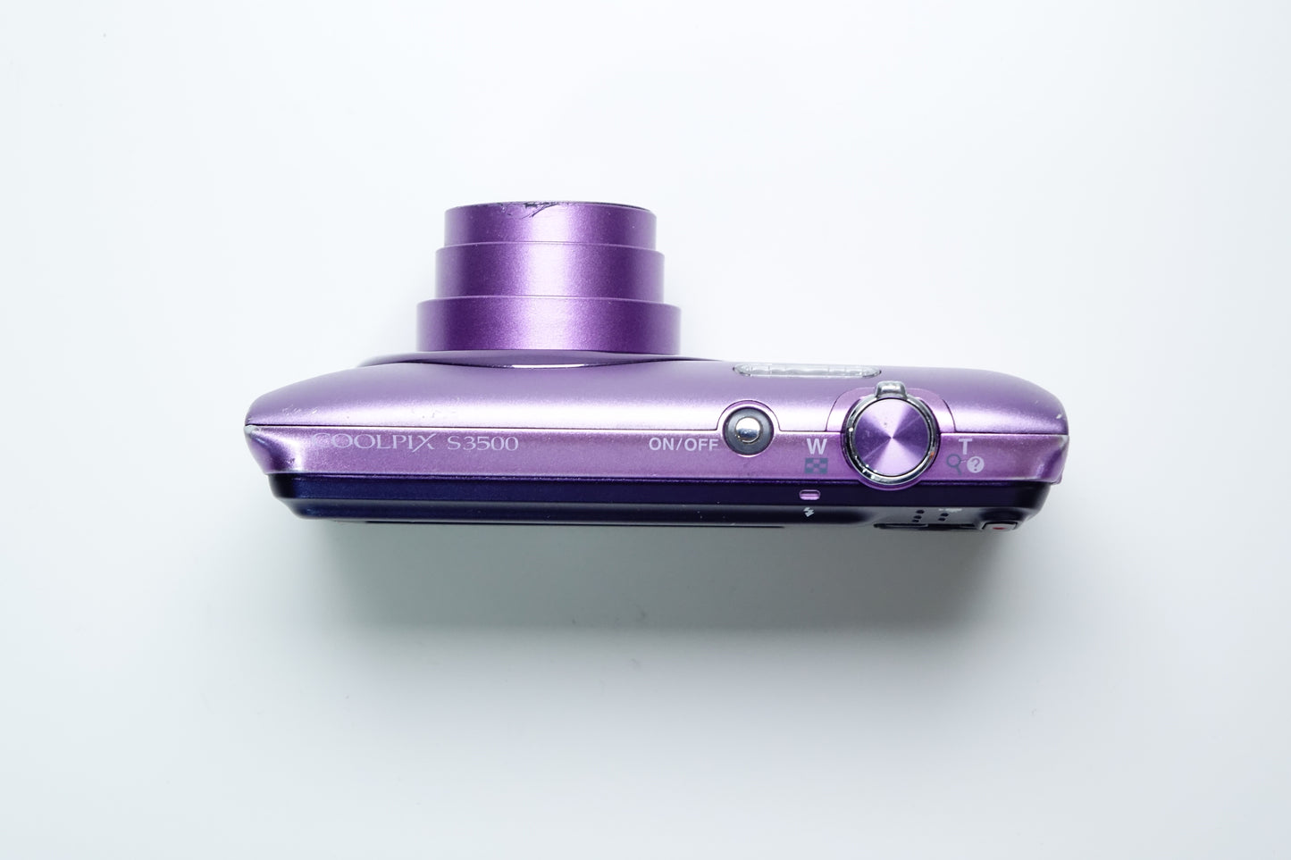 *LEGGI* Nikon Coolpix S3500 Viola Fotocamera Compatta - GARANZIA 12 MESI