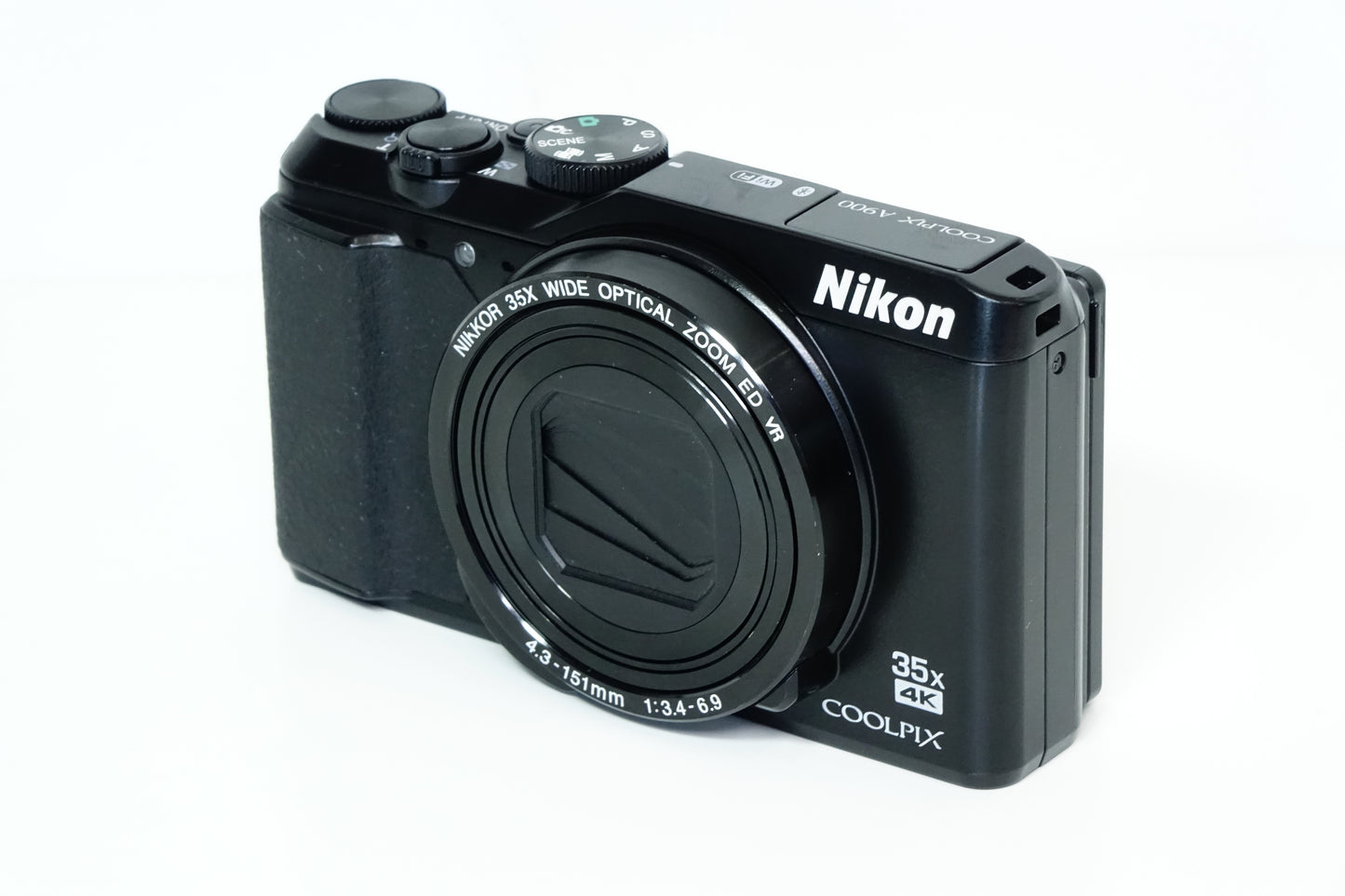 NIKON Coolpix A900 Nera 20MP ZOOM 35X + 2 Batterie - Garanzia 12 mesi