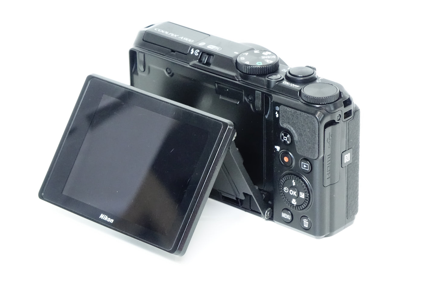 NIKON Coolpix A900 Nera 20MP ZOOM 35X + 2 Batterie - Garanzia 12 mesi