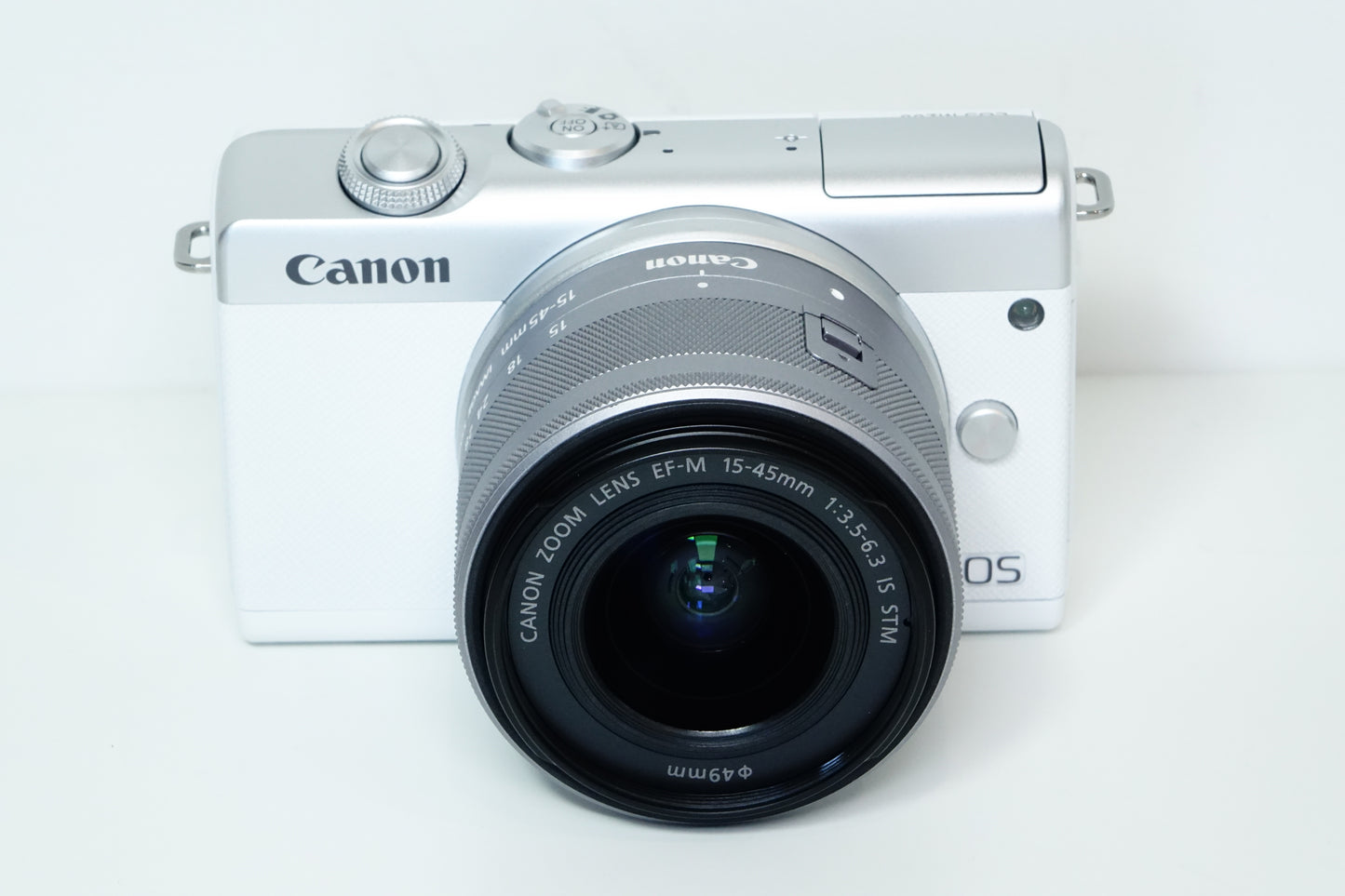 Canon EOS M200 Bianca Obiettivo 15-45mm STM + Custodia - Garanzia 12 mesi