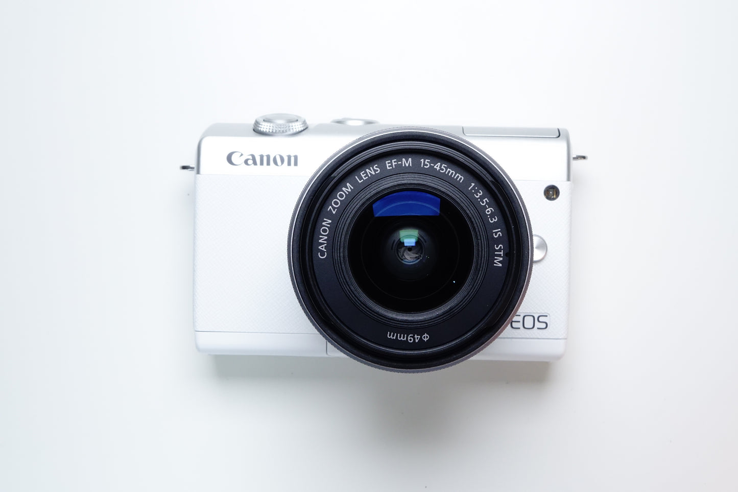 Canon EOS M200 Bianca Obiettivo 15-45mm STM + Custodia - Garanzia 12 mesi