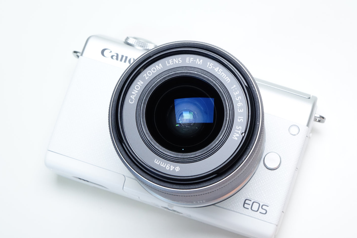 Canon EOS M200 Bianca Obiettivo 15-45mm STM + Custodia - Garanzia 12 mesi