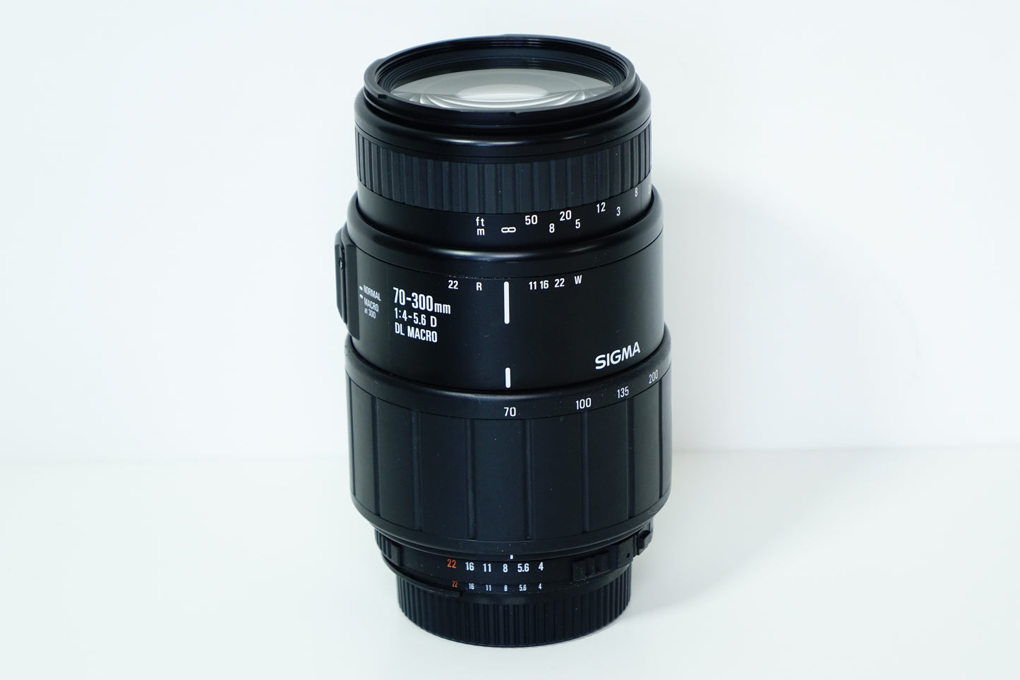 *LEGGI* Sigma 70-300mm F/4-5.6 D DL MACRO Teleobiettivo per Nikon