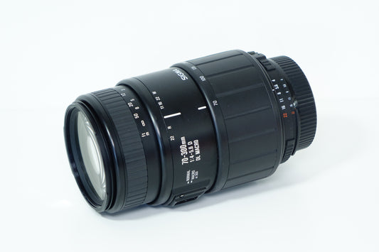 *LEGGI* Sigma 70-300mm F/4-5.6 D DL MACRO Teleobiettivo per Nikon