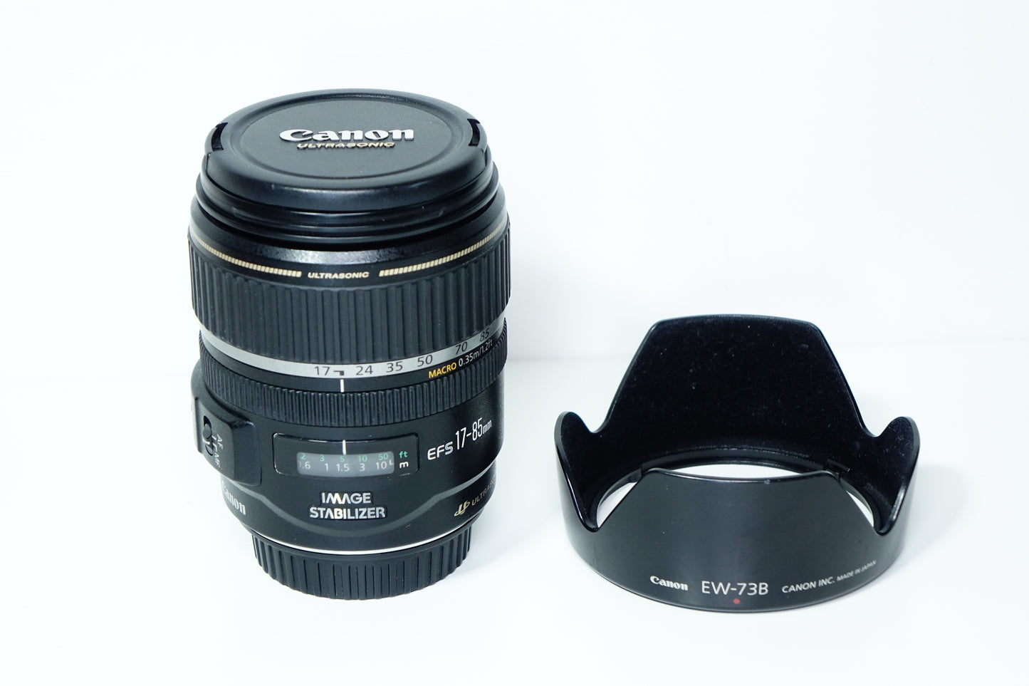 Canon EF-S 17-85mm IS USM F/4-5.6 Obiettivo + Paraluce - GARANZIA 12 MESI