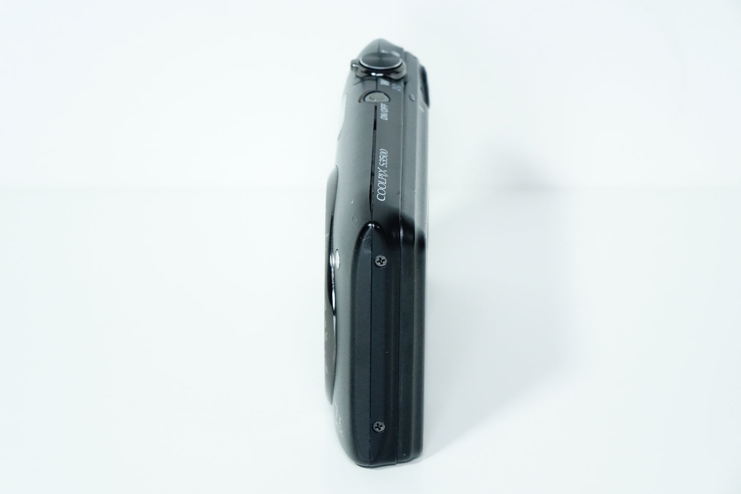 Nikon S3500 Compatta CCD Nera + SD 4GB, Custodia - GARANZIA 12 MESI