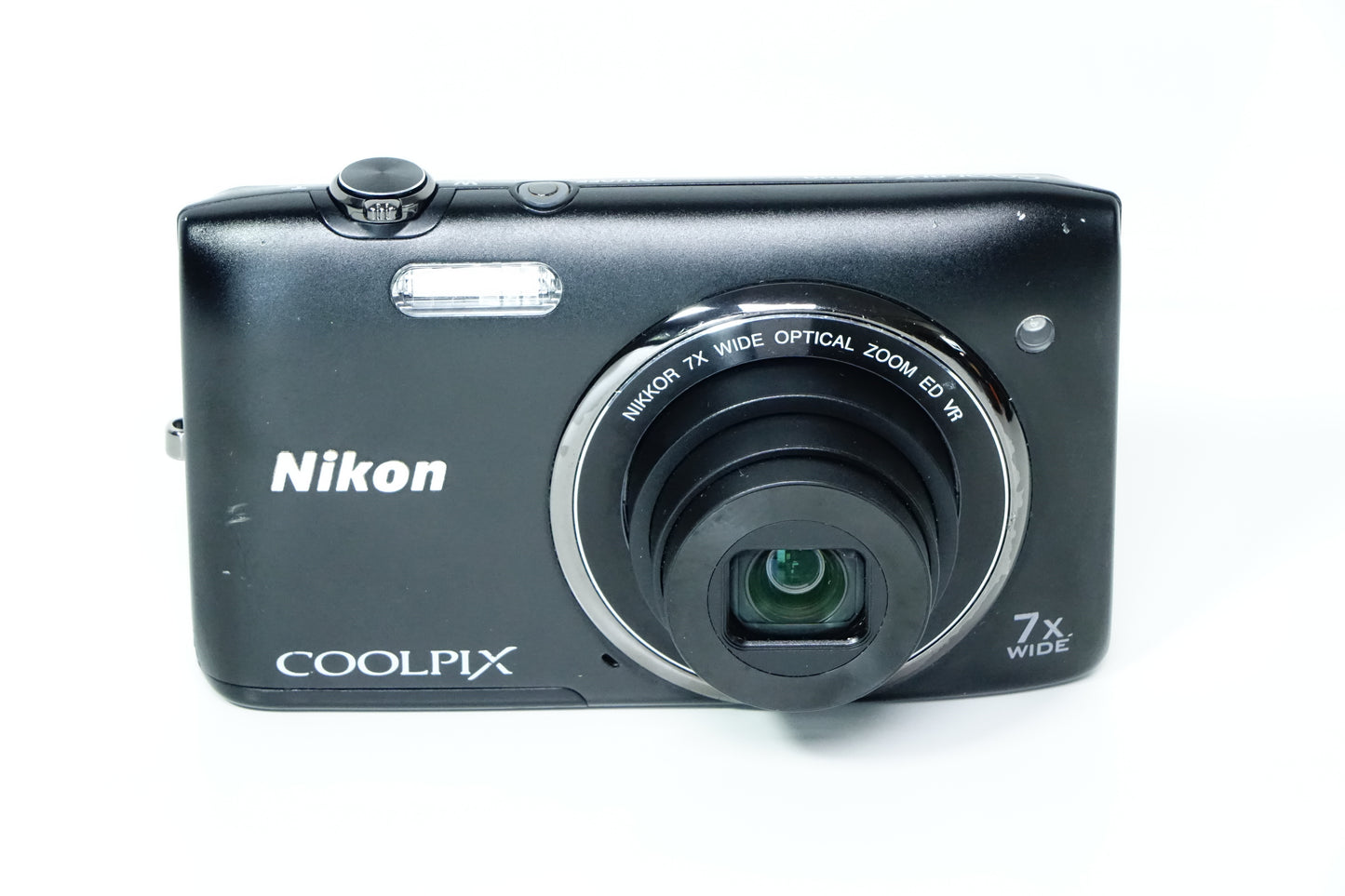 Nikon S3500 Compatta CCD Nera + SD 4GB, Custodia - GARANZIA 12 MESI