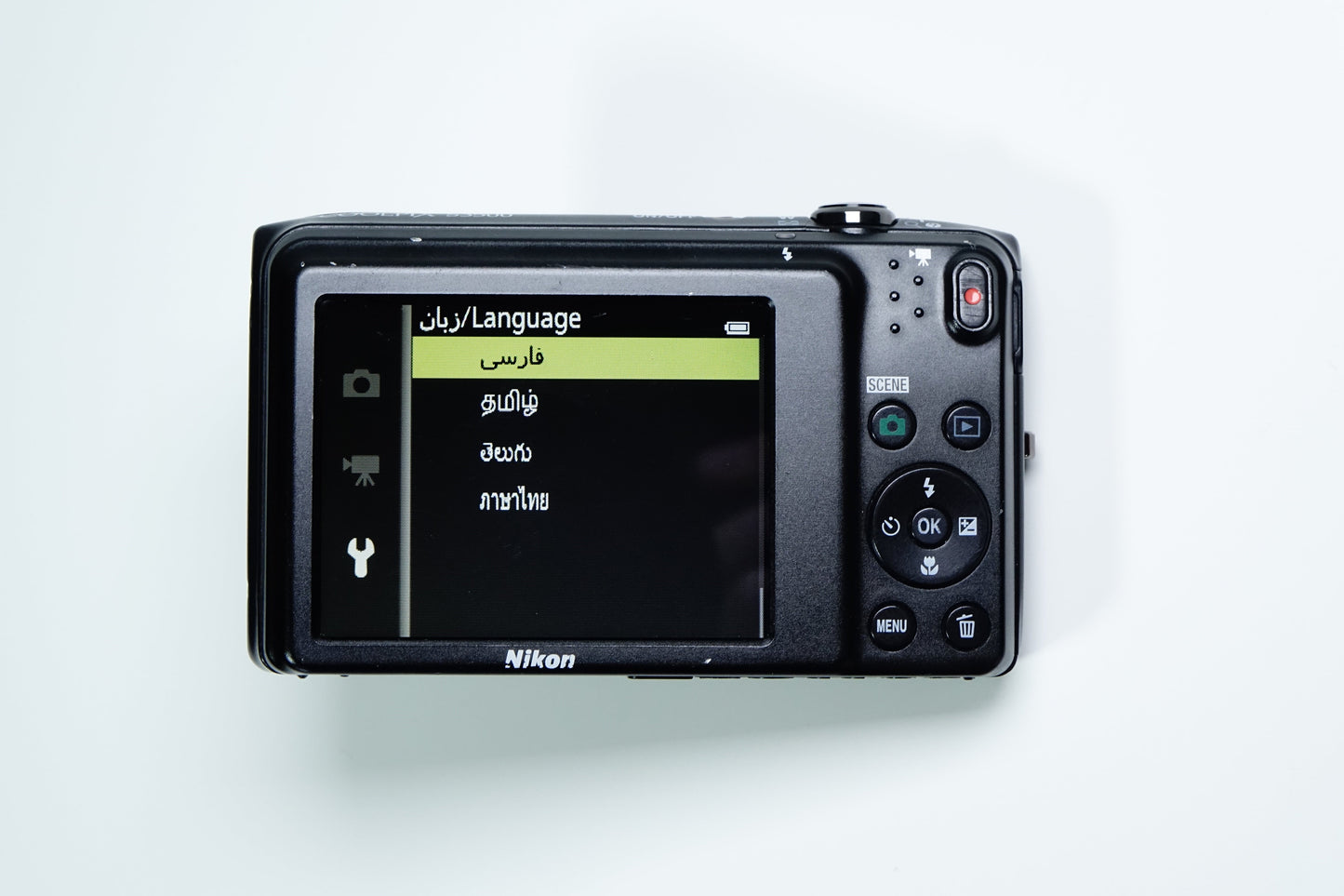 Nikon S3500 Compatta CCD Nera + SD 4GB, Custodia - GARANZIA 12 MESI