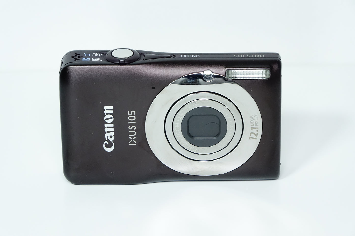 Canon IXUS 105 Compatta Marrone + Custodia, SD 8GB - GARANZIA 12 MESI