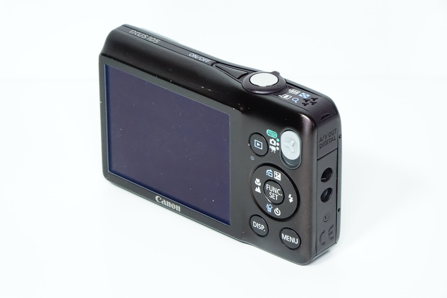 Canon IXUS 105 Compatta Marrone + Custodia, SD 8GB - GARANZIA 12 MESI