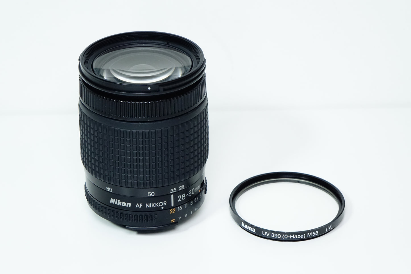 Nikon AF Nikkor 28-80mm F/3.5-5.6D + Filtro UV - GARANZIA 12 MESI