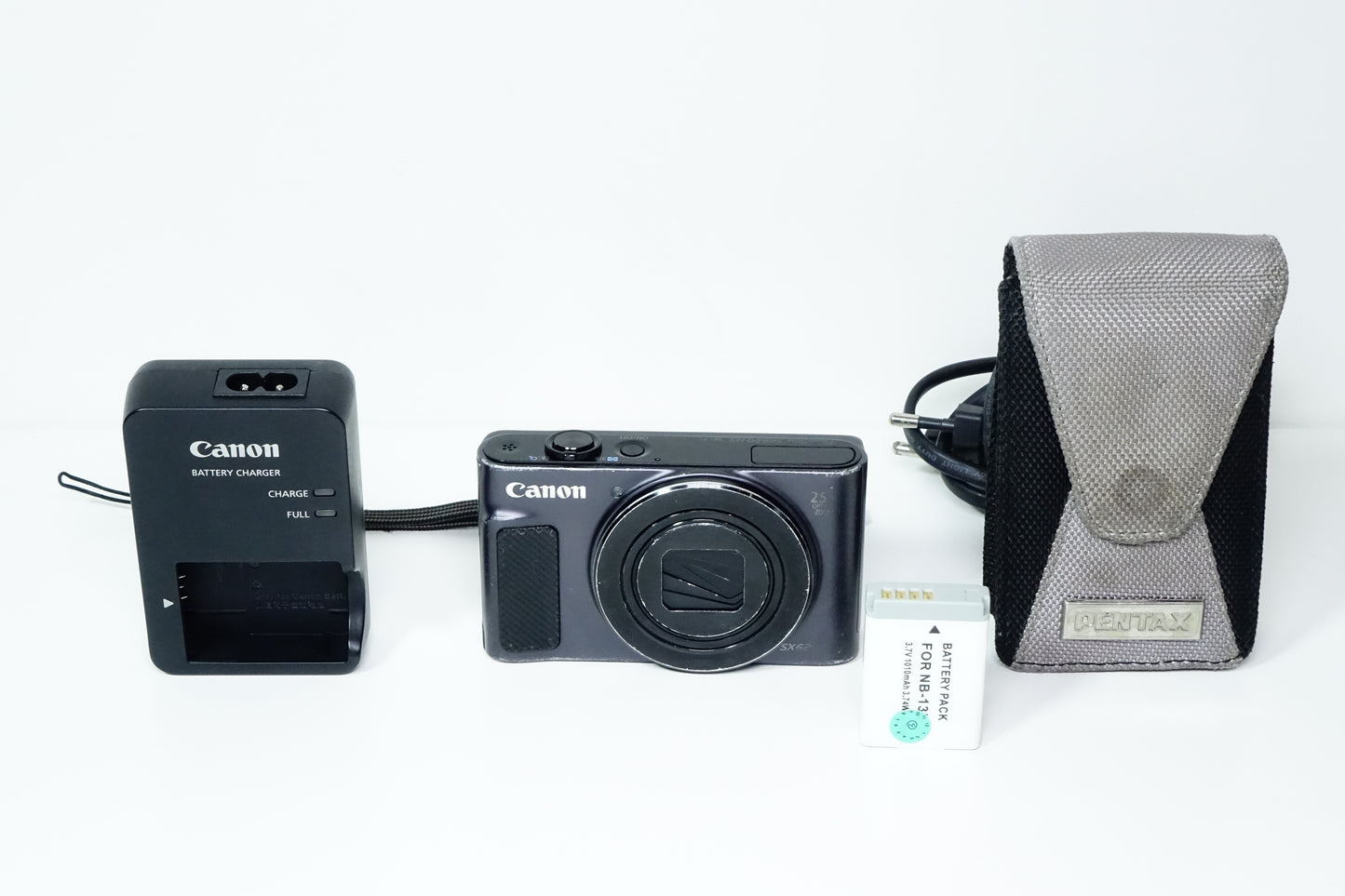 Canon SX620 HS 25x Zoom Fotocamera Compatta Grigia + Custodia - Garanzia 12 mesi