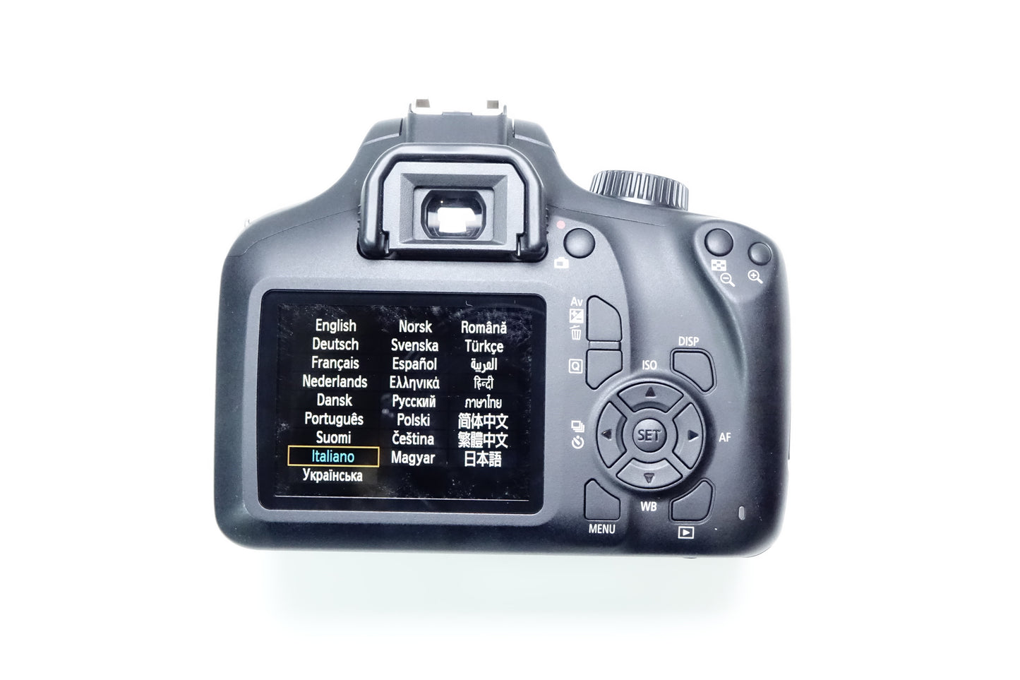 Canon EOS 4000D Reflex Corpo Body 18MP - 734 SCATTI - GARANZIA 12 MESI