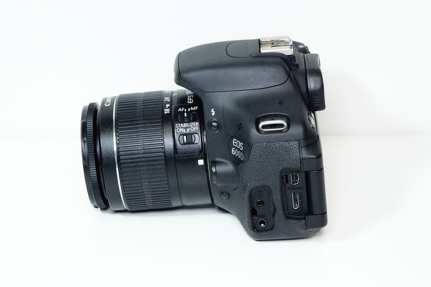 Canon EOS 600D Kit 18-55mm IS II + Borsa, SD -Garanzia 12 mesi -6979 SCATTI
