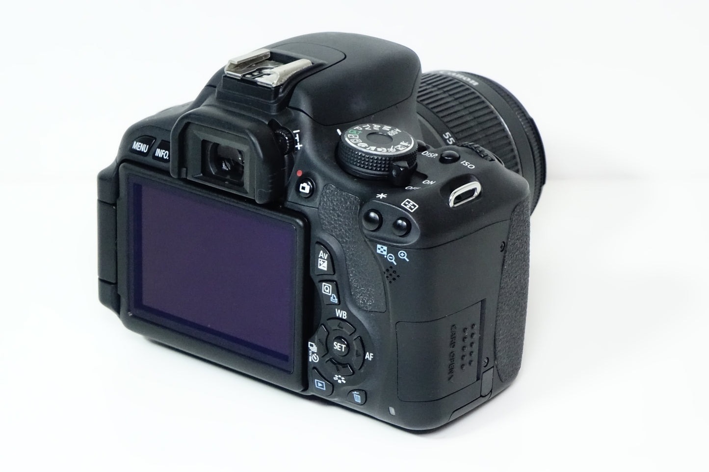 Canon EOS 600D Kit 18-55mm IS II + Borsa, SD -Garanzia 12 mesi -6979 SCATTI