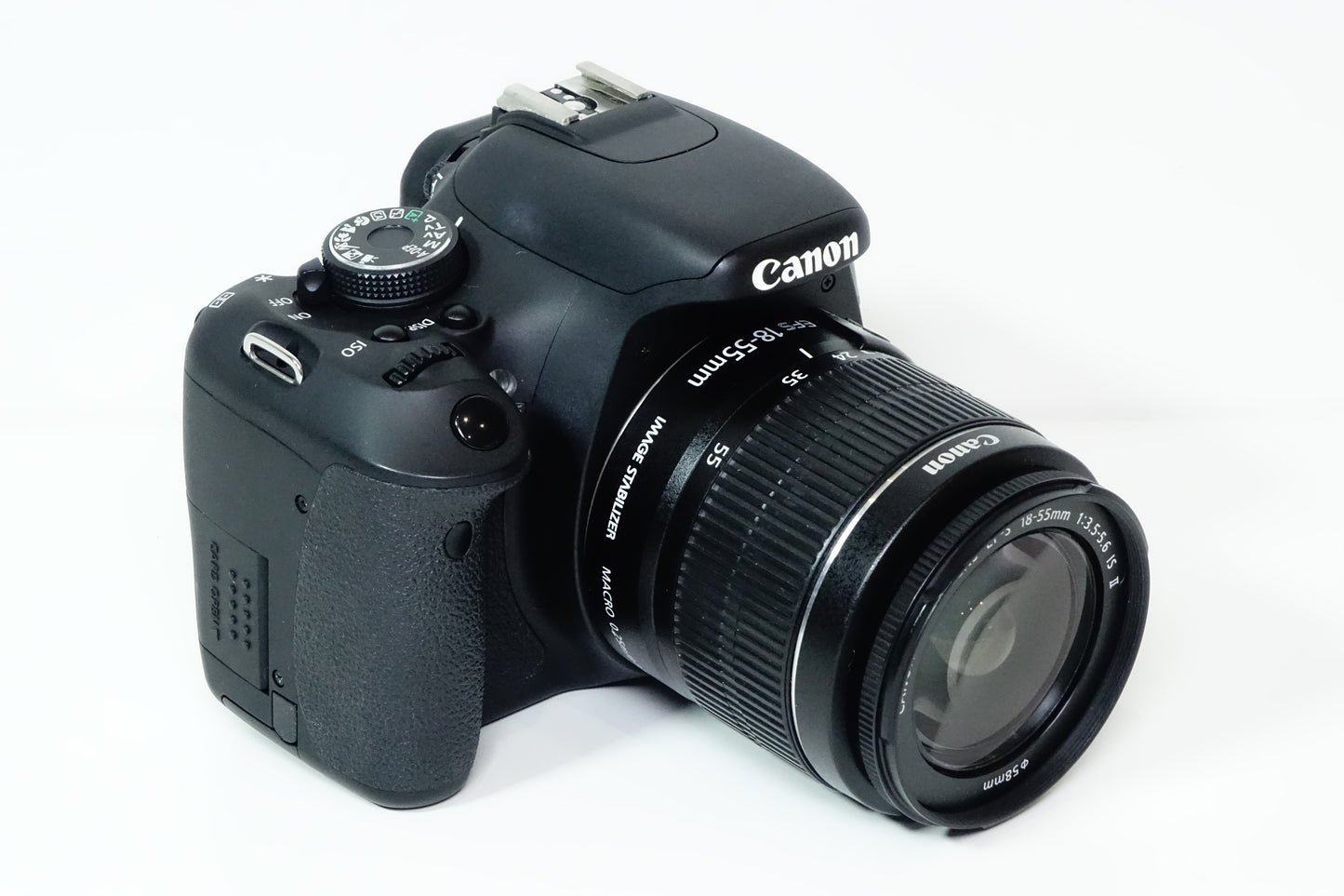 Canon EOS 600D Kit 18-55mm IS II + Borsa, SD -Garanzia 12 mesi -6979 SCATTI