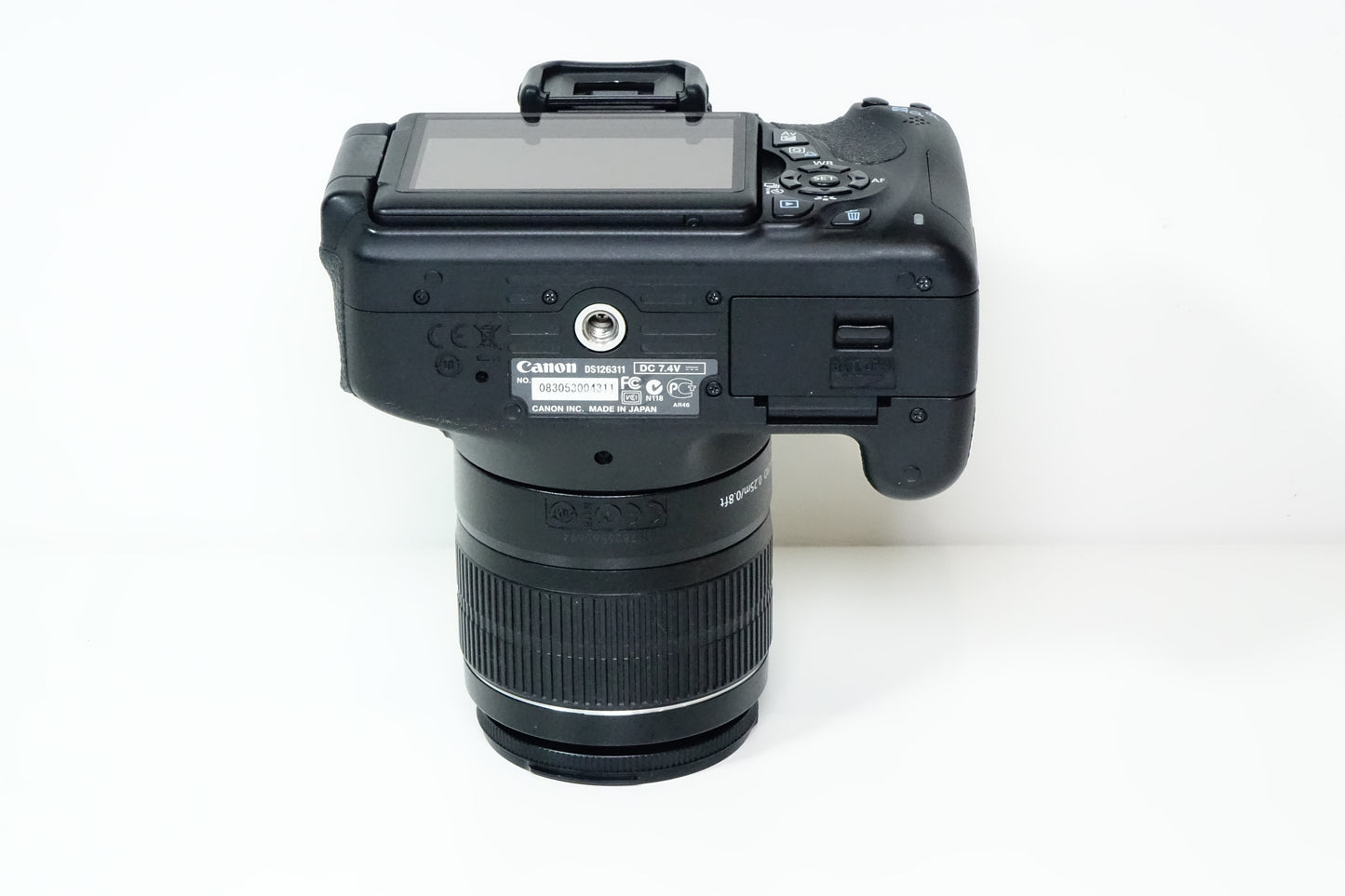 Canon EOS 600D Kit 18-55mm IS II + Borsa, SD -Garanzia 12 mesi -6979 SCATTI