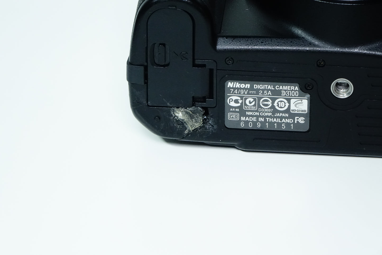 Nikon D3100 Corpo Body Reflex DSLR - 7145 SCATTI - GARANZIA 12 MESI