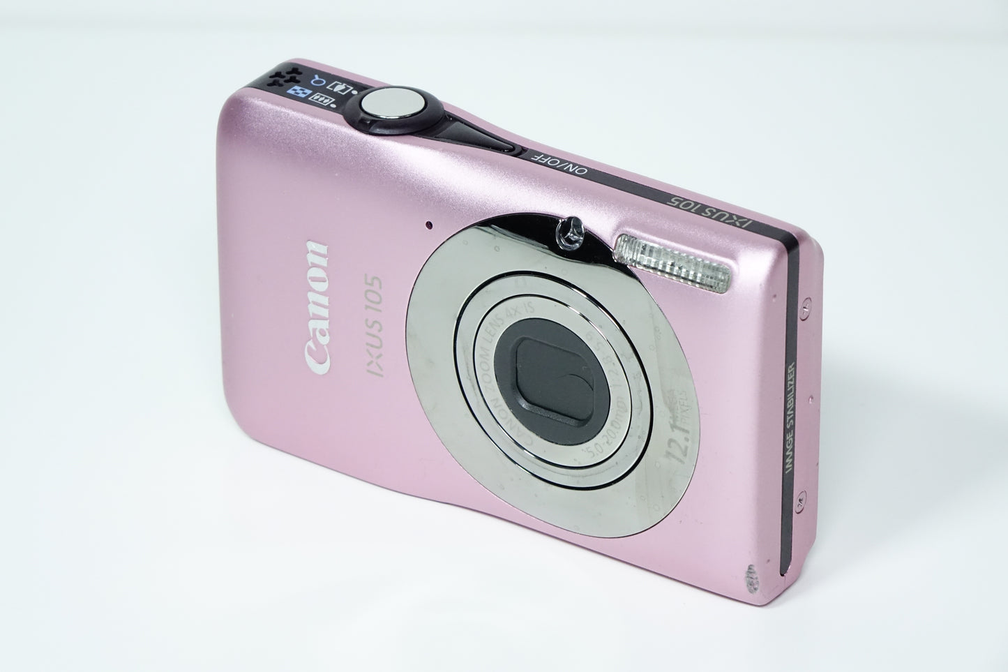 Canon IXUS 105 Compatta CCD Rosa + SD 8GB, CUSTODIA - GARANZIA 12 MESI