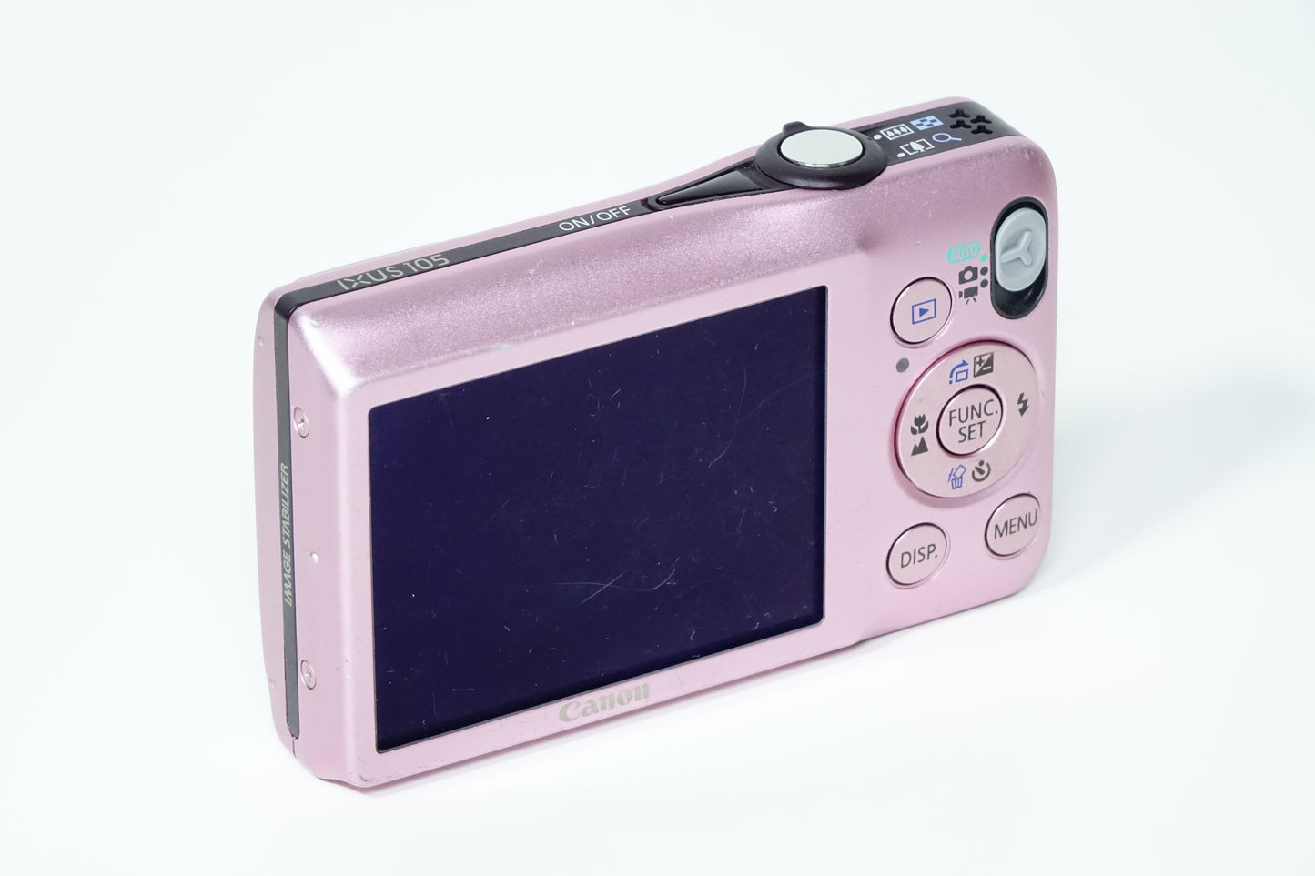 Canon IXUS 105 Compatta CCD Rosa + SD 8GB, CUSTODIA - GARANZIA 12 MESI