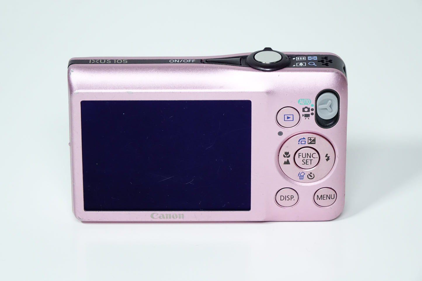 Canon IXUS 105 Compatta CCD Rosa + SD 8GB, CUSTODIA - GARANZIA 12 MESI