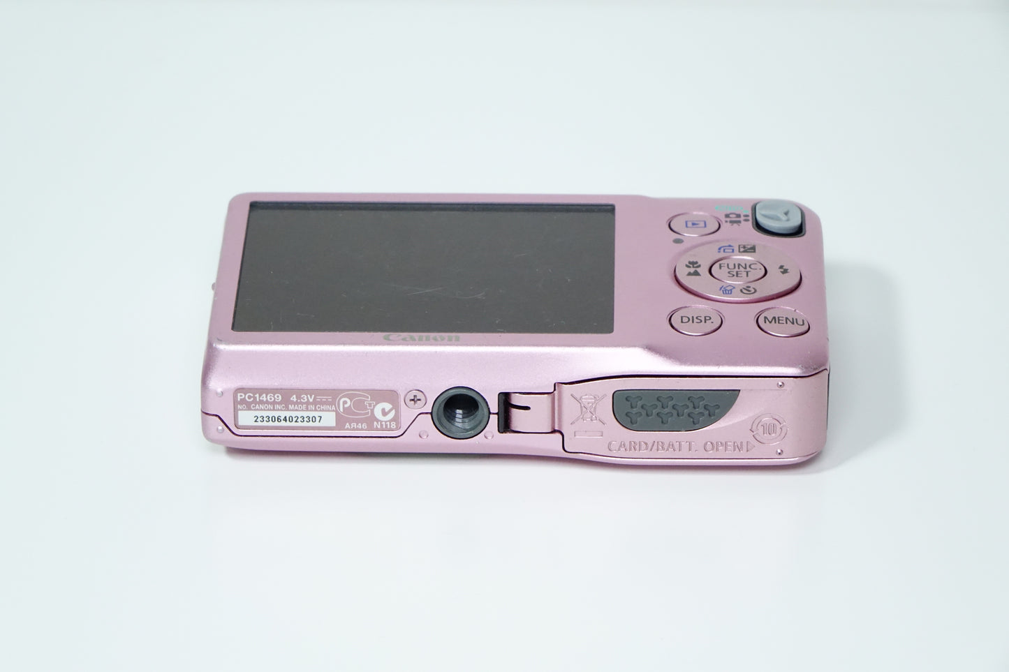 Canon IXUS 105 Compatta CCD Rosa + SD 8GB, CUSTODIA - GARANZIA 12 MESI