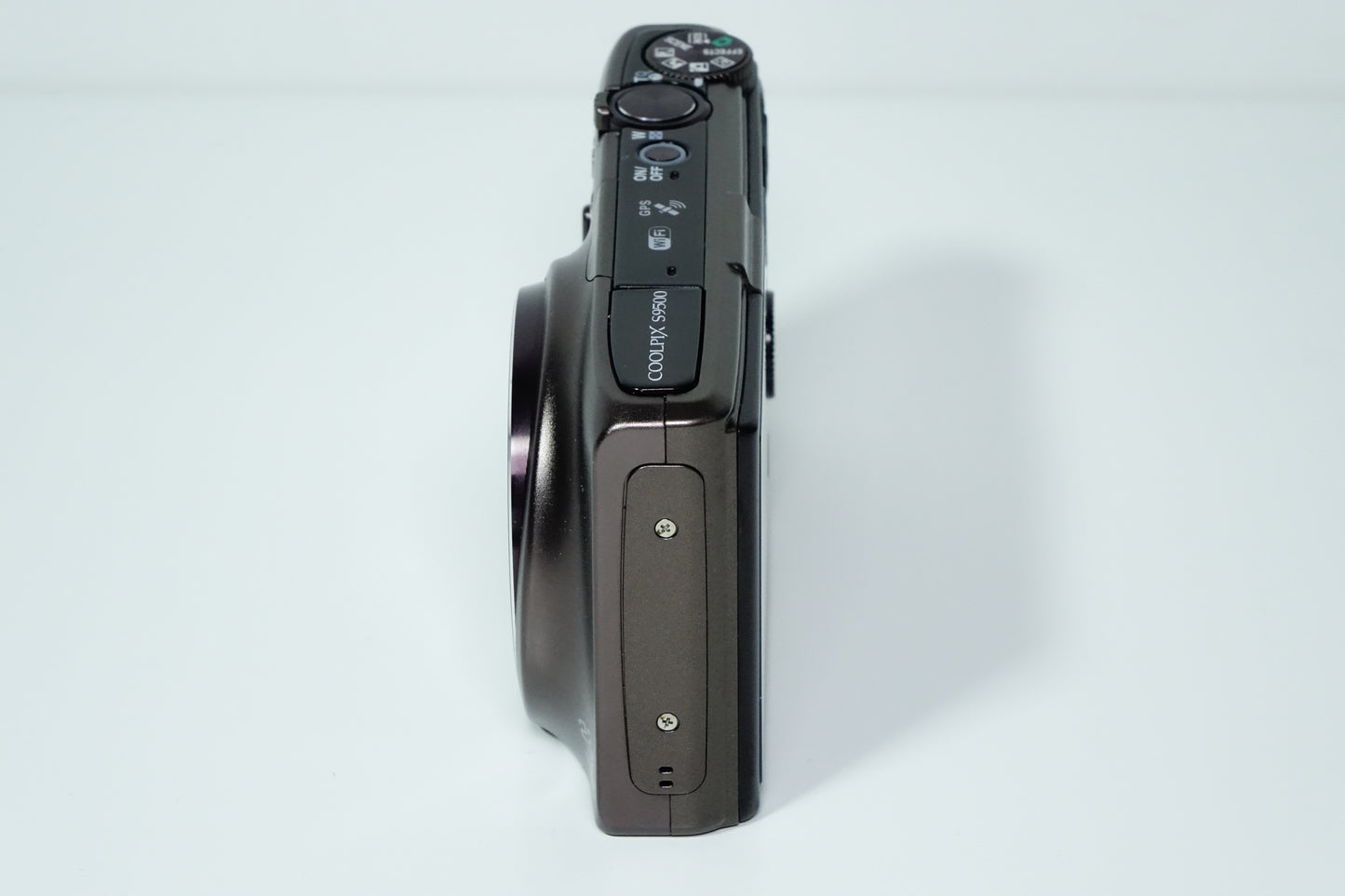 Nikon Coolpix S9500 Marrone Compatta + Custodia, SD 8GB - GARANZIA 12 MESI