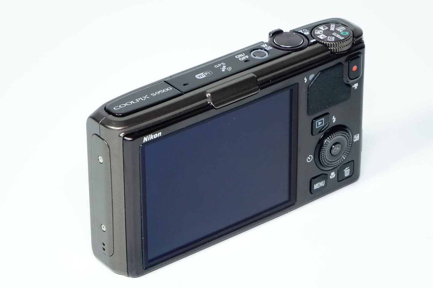 Nikon Coolpix S9500 Marrone Compatta + Custodia, SD 8GB - GARANZIA 12 MESI
