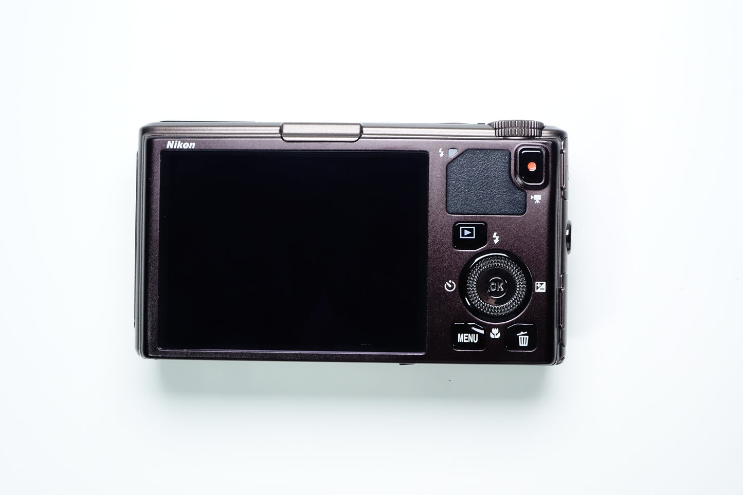 Nikon Coolpix S9500 Marrone Compatta + Custodia, SD 8GB - GARANZIA 12 MESI