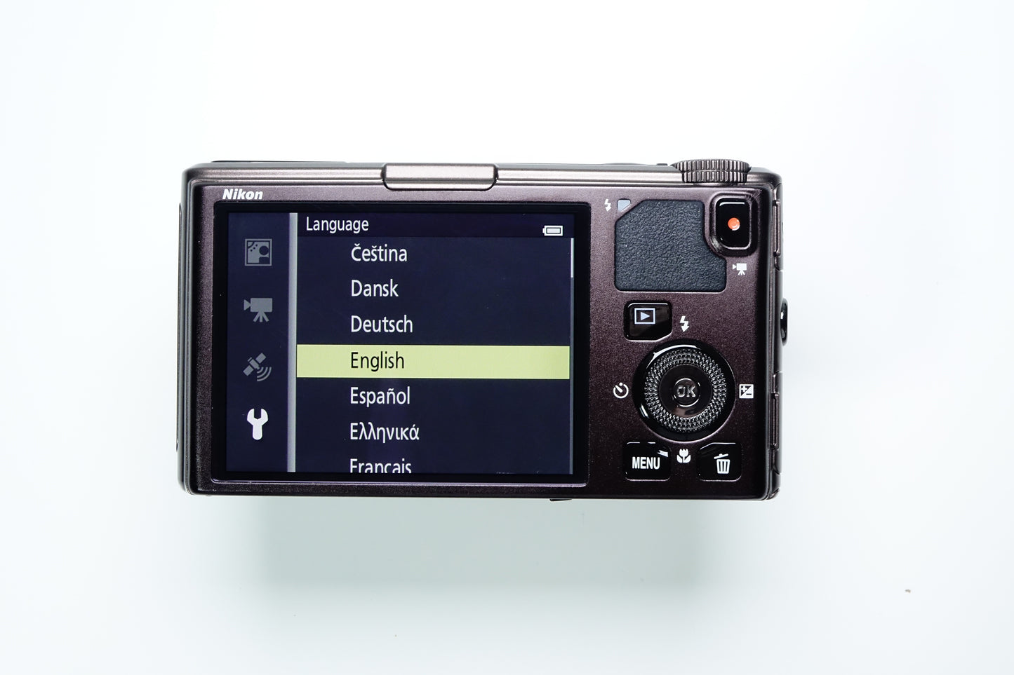 Nikon Coolpix S9500 Marrone Compatta + Custodia, SD 8GB - GARANZIA 12 MESI