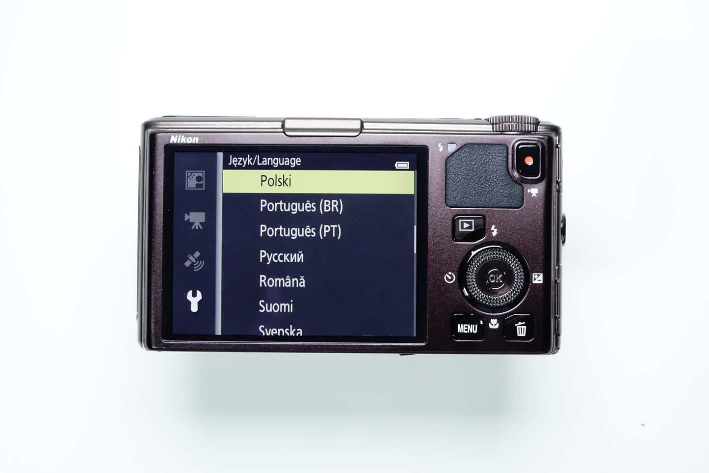 Nikon Coolpix S9500 Marrone Compatta + Custodia, SD 8GB - GARANZIA 12 MESI