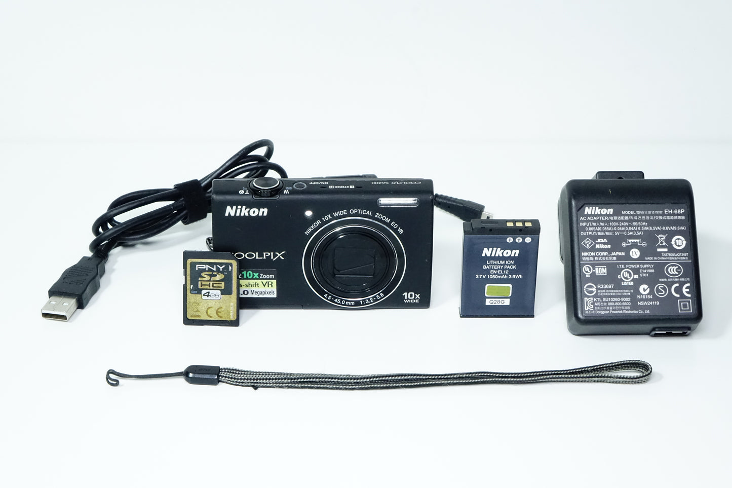 Nikon Coolpix S6200 Nera Compatta 16MP Zoom 10X - GARANZIA 12 MESI
